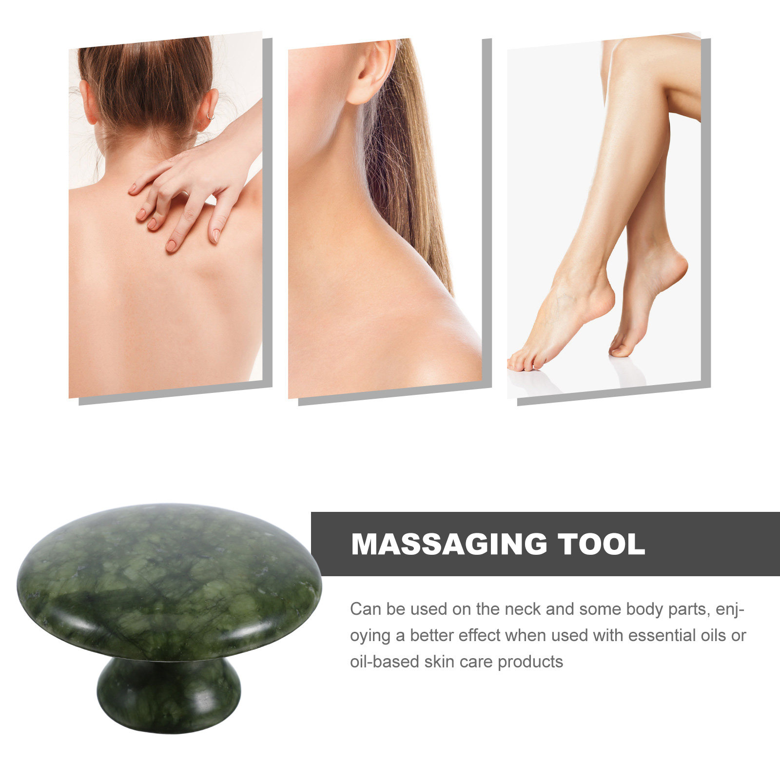 Mushroom Shaped Jade Massage S - Spa Massager 评论和价格