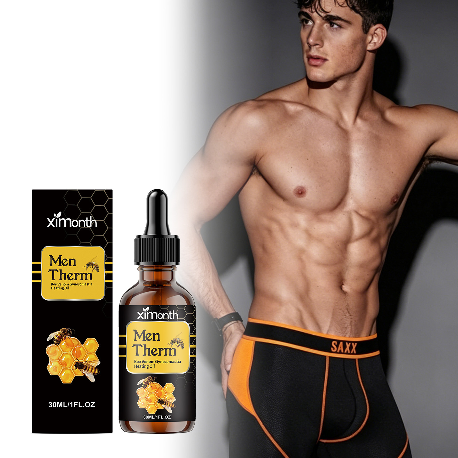 30ml Men's Chest Shaping Serum - Body Oil 评论和价格