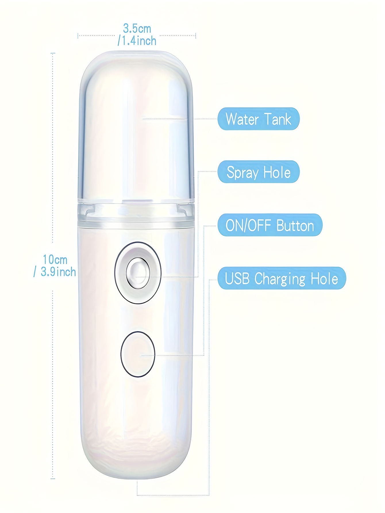 USB Mist Facial Sprayer  Humid - Face Steamer 评论和价格