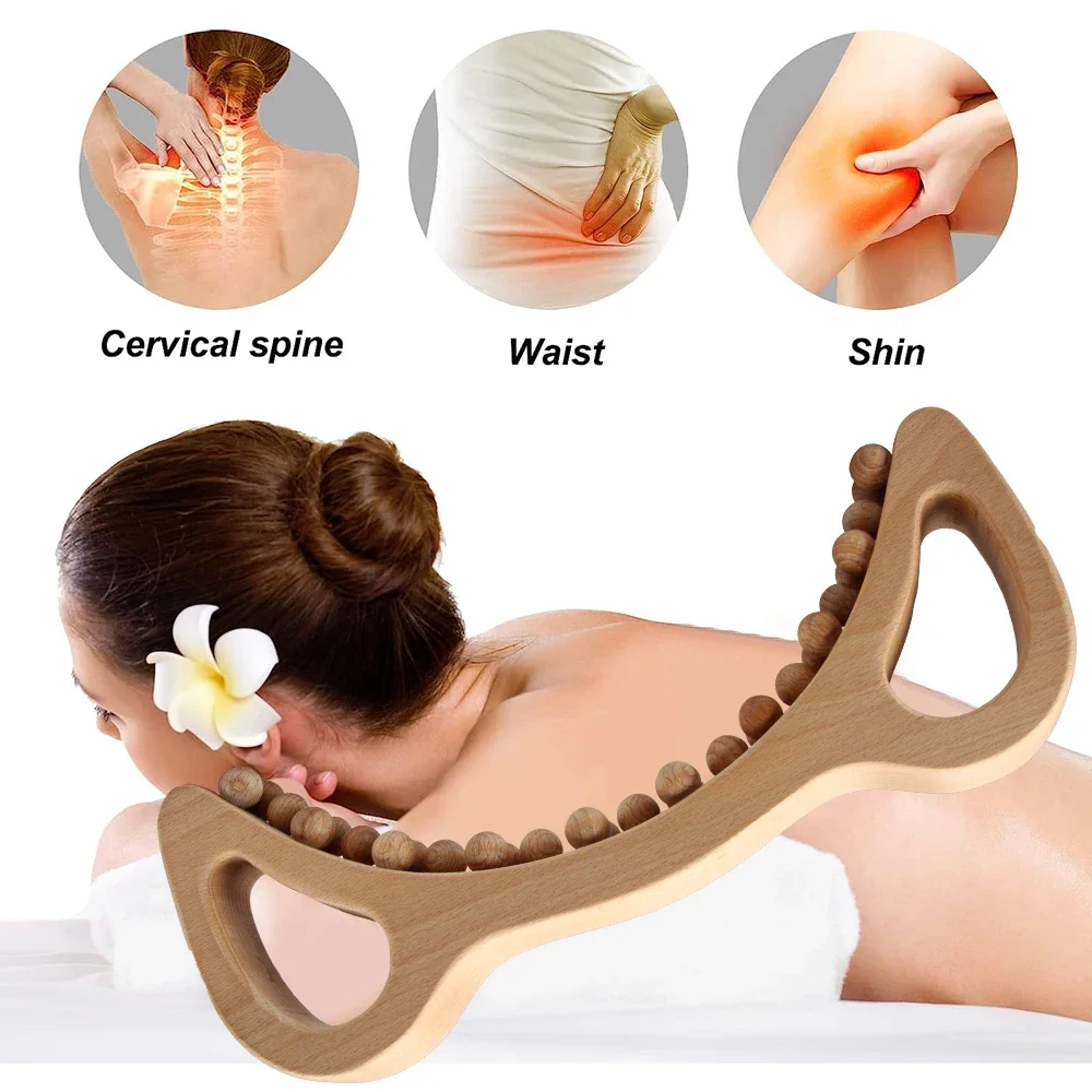 Wooden Trigger Point Massage B - Body Brush 评论和价格