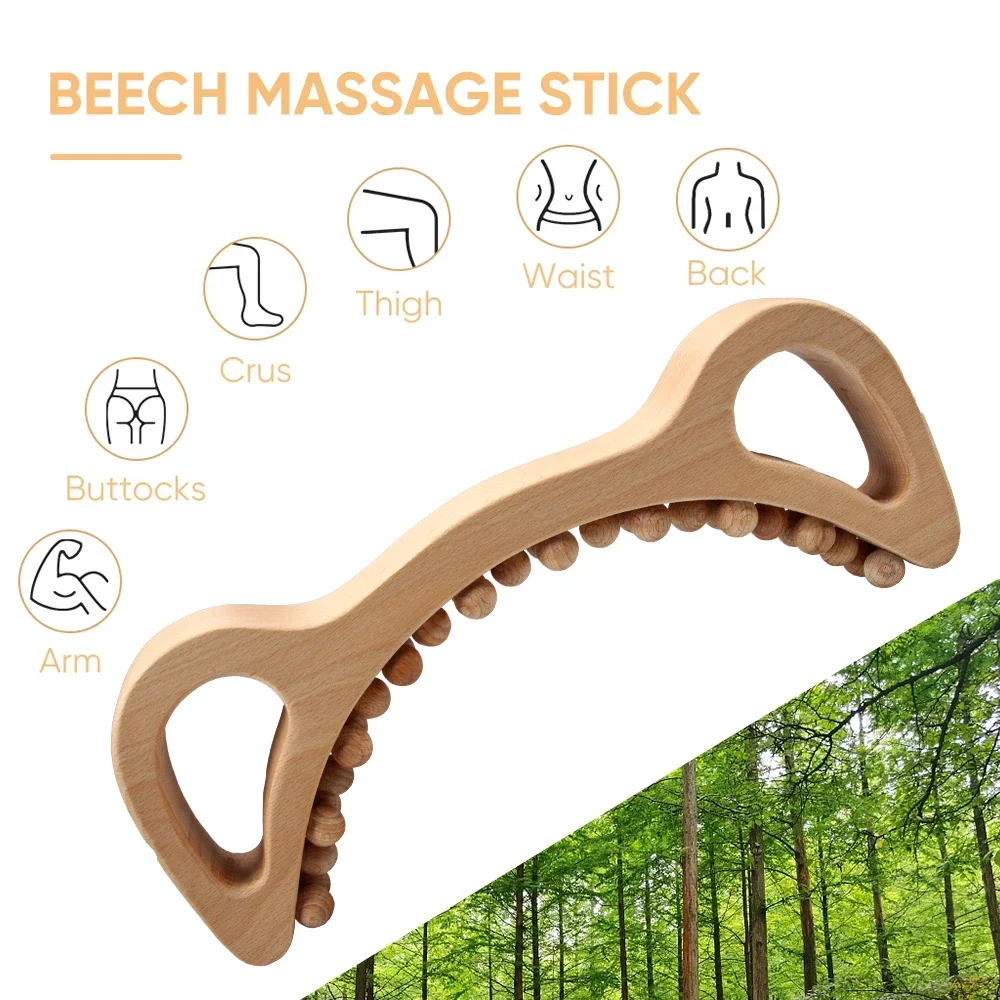 Wooden Trigger Point Massage B - Body Brush 评论和价格